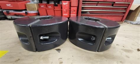 case skid steer counterweights|bobcat skid steer wheel weights.